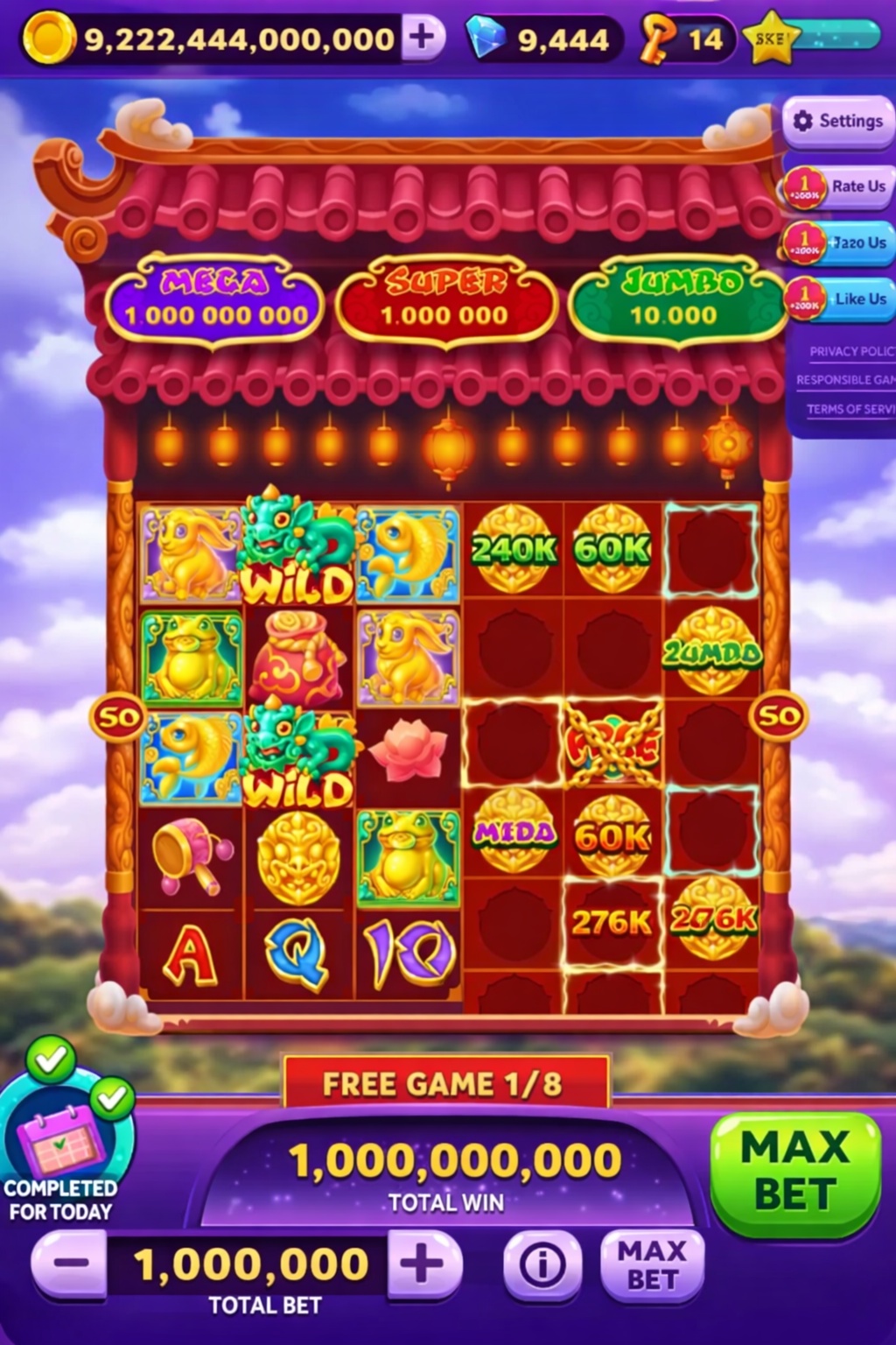 Lucky North Casino game